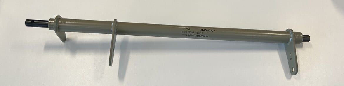 Control Arm Welded Shaft Assembly dimensions diagram